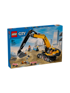LEGO CITY - LEGO City Keltainen rakennuskaivuri 60420 | Stockmann