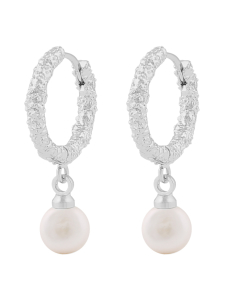 Snö Of Sweden - Lauren small ring pendant ear s/white | Stockmann