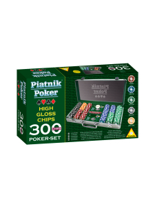 PIATNIK - PIATNIK Pokerisetti, 300 pelimerkkiä | Stockmann