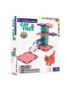 MAGNA-TILES - MAGNA-TILES magneettirakennussetti Kissan kiipeilypuu, 13 osaa | Stockmann