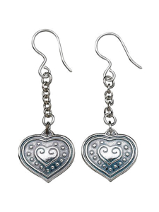 Kalevala - Euran sydän korvakorut hopea 2610951K | Stockmann
