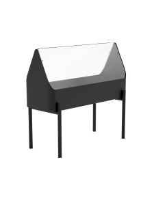 Eva Solo Outdoor - Simply Grow minikasvihuone jalustal - MUSTA | Stockmann