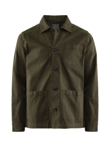 Berkeley - Logan Stretch Overshirt -paitatakki - OLIVE | Stockmann