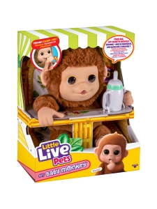 LITTLE LIVE PETS - LITTLE LIVE PETS Interaktiivinen pehmoapina | Stockmann