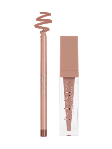 NAM - NAM Latex Lip Duo -huulikiille/kuultopuna ja rajauskynä 2 tuotetta | Stockmann