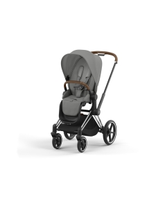 CYBEX - Cybex Priam 4 rattaat (Chrome/Brown) - MIRAGE GREY | Stockmann