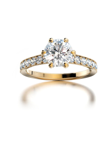 Olli Johan Lindroos - OJL Originals Lumi Keltakultainen 0,75ct Krysantti Timanttisormus Olli Johan Lindroos - OJL Originals Lumi Keltakultainen 0,75ct Krysantti Timanttisormus | Stockmann