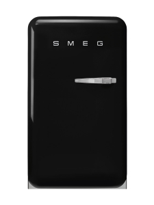 Smeg - Smeg FAB10HLBL6 Happy Bar jääkaappi, musta vasenkätinen | Stockmann