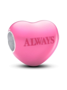 Pandora - Väriä vaihtava piilotettu viesti -sydänhela Heart sterling silver charm with color changing red enamel Sterling silver Enamel  Red 793087C01 | Stockmann