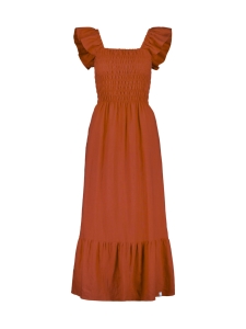 Nakoa - Bianca Dress, Burnt Orange - BURNT ORANGE (MURRETTU ORANSSI) Nakoa - Bianca Dress, Burnt Orange - BURNT ORANGE (MURRETTU ORANSSI) | Stockmann