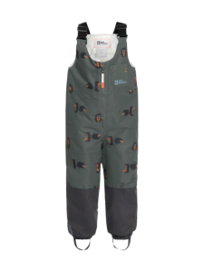 Jack Wolfskin - GLEELY 2L INS PRINT BIB K - SLATE GREEN ALLOVER Jack Wolfskin - GLEELY 2L INS PRINT BIB K - SLATE GREEN ALLOVER | Stockmann