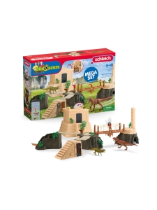 SCHLEICH - SCHLEICH DINOSAURS Dinotemppelin valloitus, megasetti SCHLEICH - SCHLEICH DINOSAURS Dinotemppelin valloitus, megasetti | Stockmann