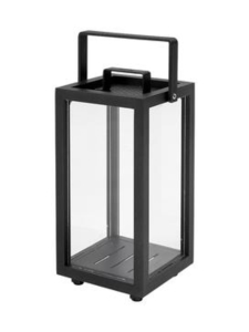 Cane-Line - Lighthouse-lyhty 15 x 15 x 37 cm - LAVA GREY | Stockmann