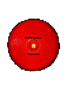 NIGHTBALL - Tangle NightBall Koripallo LED-valoilla punainen, 25 cm | Stockmann