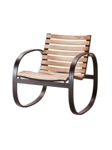 Cane-Line - Parc -keinutuoli - LAVA GREY, TUMMA HARMAA | Stockmann