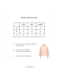Nakoa - Robin Mohair Knit, Powder Pink - POWDER PINK (MURRETTU VAALEANPUNAINEN) | Stockmann