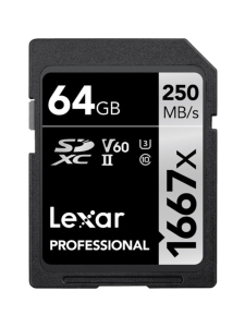Lexar - Lexar Professional 64GB SDXC UHS-II (1667x, 250Mb/s) Lexar - Lexar Professional 64GB SDXC UHS-II (1667x, 250Mb/s) | Stockmann