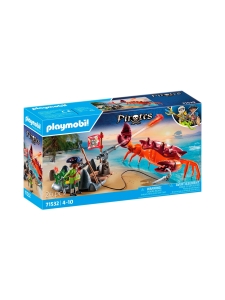 PLAYMOBIL - PLAYMOBIL PIRATES Taistelu jättiläisrapua vastaan 71532 | Stockmann