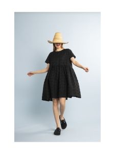 Miia Halmesmaa - LUSH- BABYDOLL MEKKO, MUSTA DAISY - MUSTA | Stockmann