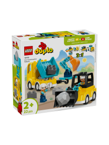 LEGO DUPLO - LEGO DUPLO Town Työmaa-ajoneuvot 3in1 10475 | Stockmann
