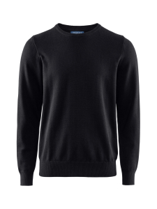 Berkeley - Brockton Cotton Crew -puuvillaneule - BLACK | Stockmann
