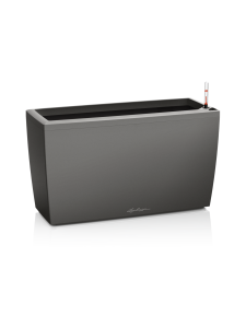 Lechuza - Cararo Premium Tummaharmaa Altakasteluruukku rullilla 75x30cm, korkeus 43cm - TUMMAHARMAA KIILTÄVÄPINTA | Stockmann