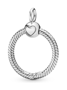 Pandora - Pandora Moments Small O Pendant Small sterling silver O Pendant Pandora Moments O Pendant Small 398296 | Stockmann