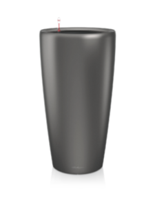 Lechuza - Rondo Premium Tummaharmaa Altakasteluruukku  ∅40 korkeus 75cm - TUMMAHARMAA KIILTÄVÄPINTA | Stockmann