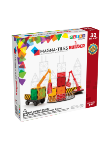 MAGNA-TILES - MAGNA-TILES Magneettinen rakennussarja Rakennustyömaa, 32 osaa | Stockmann
