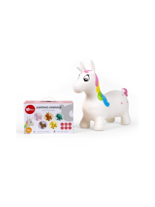 bo. - bo. Pomppueläin Yksisarvinen, valkoinen | Stockmann