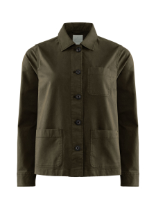 Berkeley - W´s Logan Stretch Overshirt -paitatakki - OLIVE | Stockmann