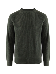 Berkeley - Hayward Crew -villa/puuvillaneule - DARK GREEN | Stockmann
