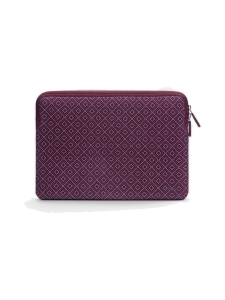 TRUNK - Suoja MacBook Pro & Air 13'' -tietokoneille - Wine Red Rhombe - VIININPUNAINEN | Stockmann