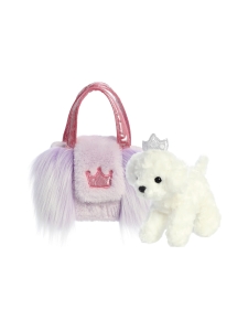 FANCY PALS - AURORA Fancy Pals Pehmokoira kassissa, 20 cm | Stockmann