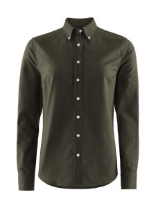 Berkeley - W’s Porto Oxford Shirt Tailored -kauluspaita - OLIVE | Stockmann
