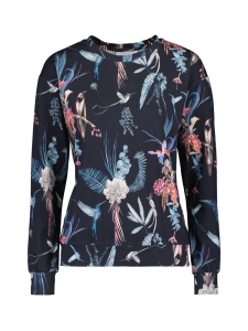 Nakoa - Casual Chic Print Shirt, Bluebird - BLUEBIRD Nakoa - Casual Chic Print Shirt, Bluebird - BLUEBIRD | Stockmann