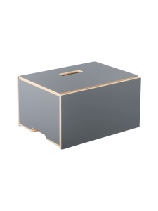 Hima Furniture - Hima Boksi säilytyslaatikko - Anti-fingerprint/Anthracite | Stockmann
