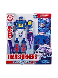 TRANSFORMERS - TRANSFORMERS Cyberverse Hahmo Soundwave syvänmerensukeltaja, 22,5 cm | Stockmann
