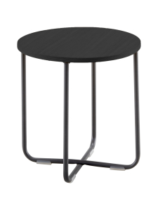 HT Collection - Nordic -sohvapöytä, Tumma ∅ 40 cm - MUSTA | Stockmann