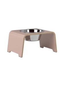dogBar - dogBar® Single korotettu ruokakuppi - Vanha roosa - RUOSTUMATON TERÄS | Stockmann