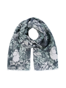 Lasessor - Muumi Taikurin Hattu -huivi - HARMAA-VIHREÄ | Stockmann