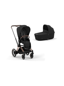 CYBEX - Cybex ePriam yhdistelmävaunut (Rosegold) - LEAF GREEN | Stockmann