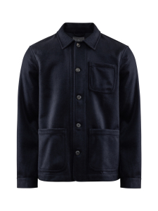 Berkeley - Giotto Wool Overshirt -villatakki - NAVY | Stockmann