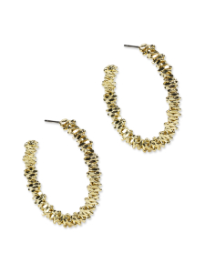 pfgSTOCKHOLM - Blush-Sparkling Hoop Korvakorut - GOLD | Stockmann