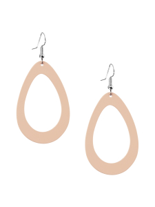 VIAMINNET - Sade Raindrop Petite korvakorut, kierrätysnahkaa - NUDE | Stockmann