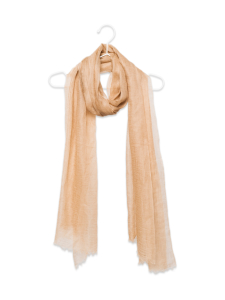 Nordic Swan Living - Kamelinvilla kevyt -huivi - VALKOINENKAMELI | Stockmann