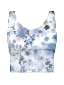 Deha - Kuvioitu lyhyt toppi - SININEN Deha - Kuvioitu lyhyt toppi - SININEN | Stockmann