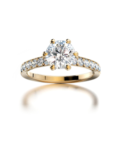 Olli Johan Lindroos - OJL Originals Lumi Keltakultainen 0,75ct Pave Timanttisormus Olli Johan Lindroos - OJL Originals Lumi Keltakultainen 0,75ct Pave Timanttisormus | Stockmann