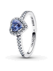 Pandora - Sparkling Elevated Heart Ring - 198421C05 | Stockmann