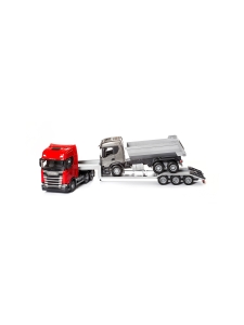 SCANIA - EMEK Scania lavetti & maansiirtoauto 1:25, 99 cm | Stockmann